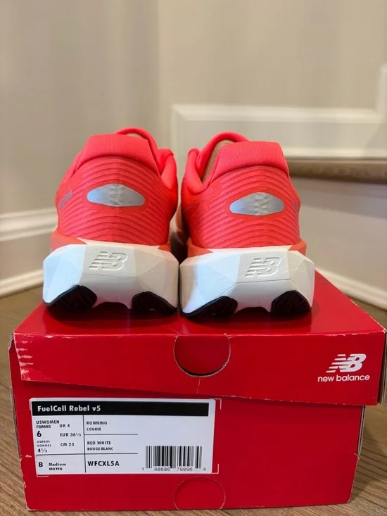 New Balance Women’s Rebel FuelCell v5 Running Shoes - Picture 3 of 6